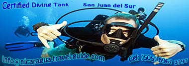 nicaragua travel guide san juan del sur tour Diving tank certified guide